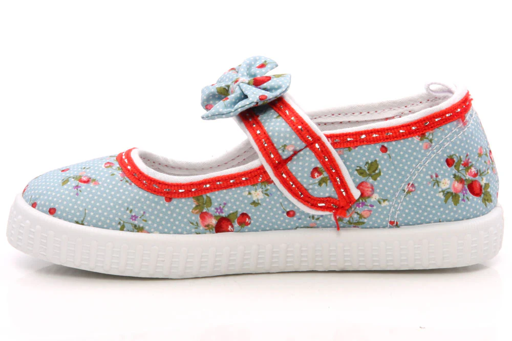 Girls Flat 'Ashlyn' Canvas Shoes - Image 3