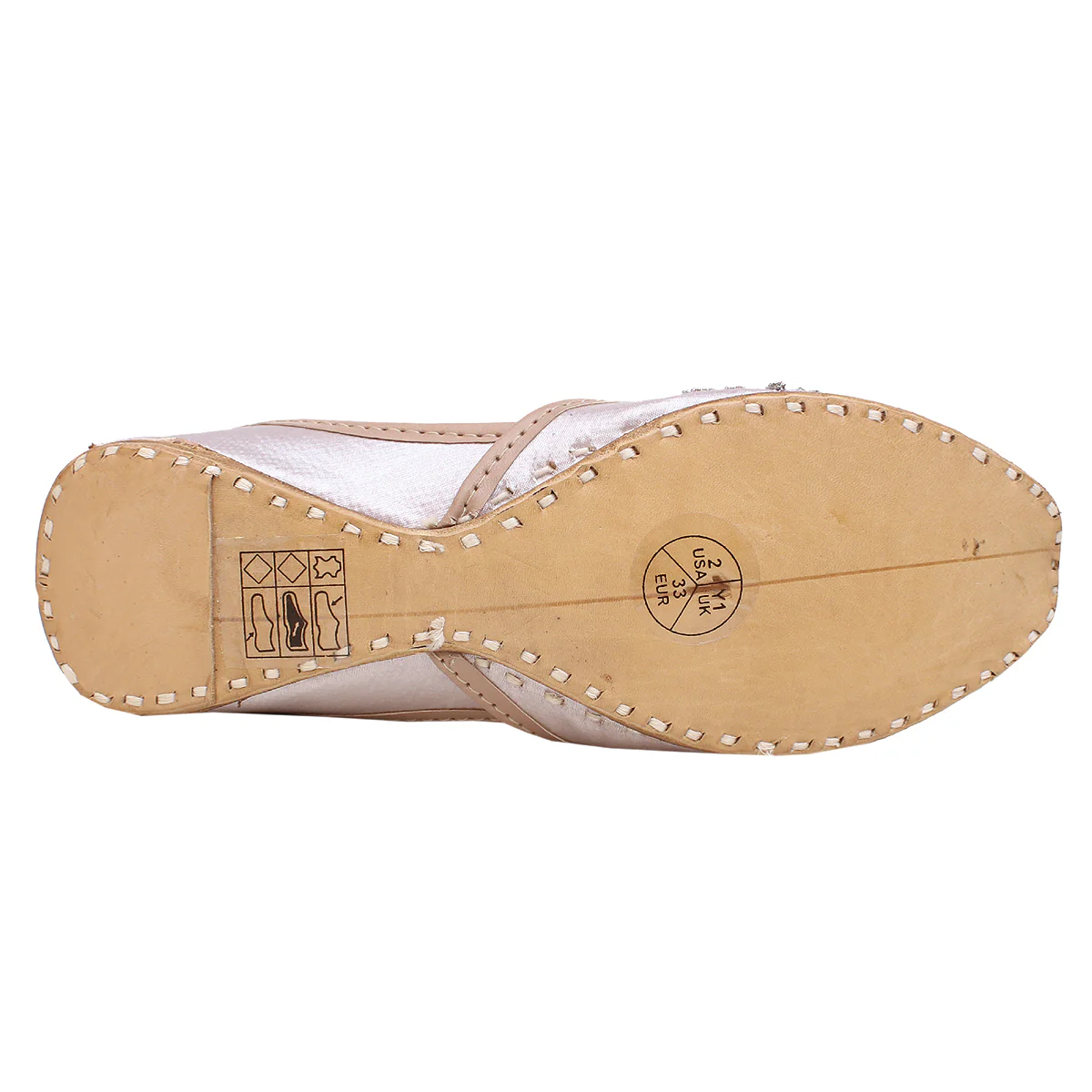 Girls "KATNISS" Handmade Leather Khussa - Image 5