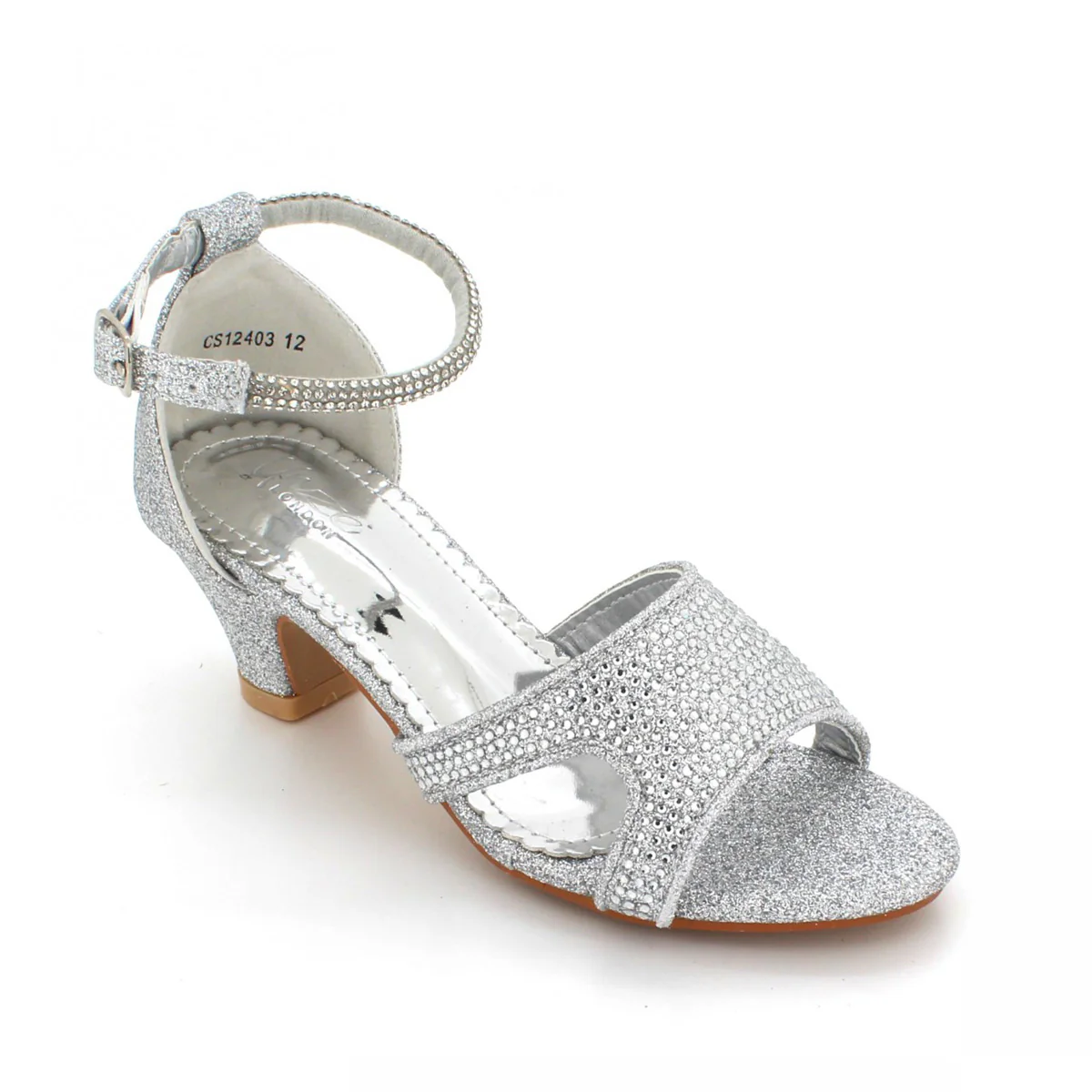 Girls "KHALEESI" Shimmery Decorated Sandals