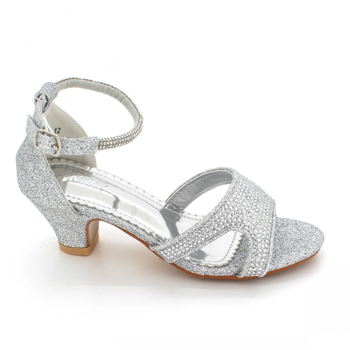 Girls "KHALEESI" Shimmery Decorated Sandals - Image 5