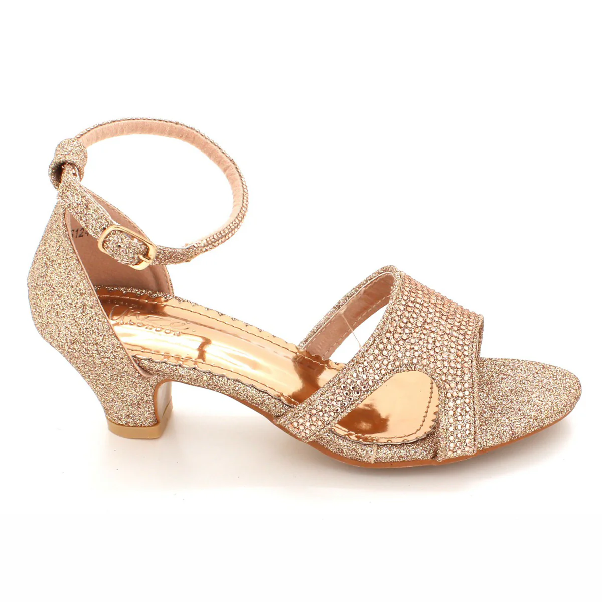 Girls "KHALEESI" Shimmery Decorated Sandals - Image 5