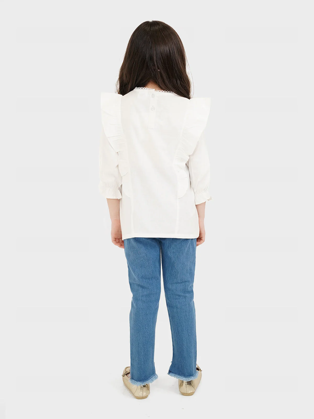 "LAMIA" Embroidered Casual Top - Image 4