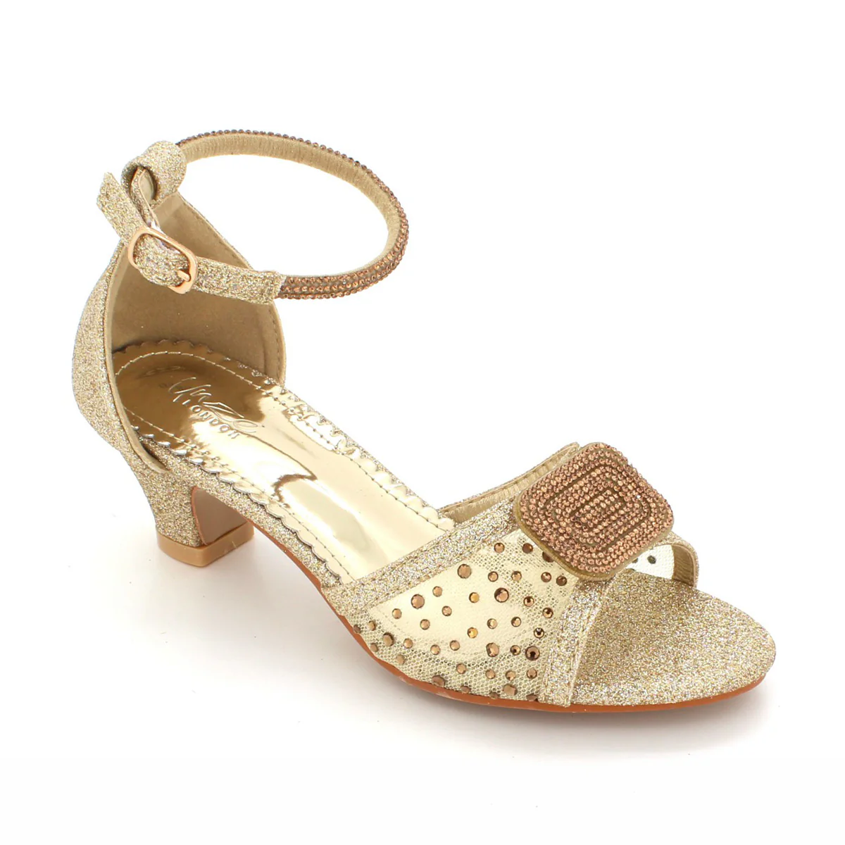 Girls "REAGAN" Decorated Prom Party Sandals