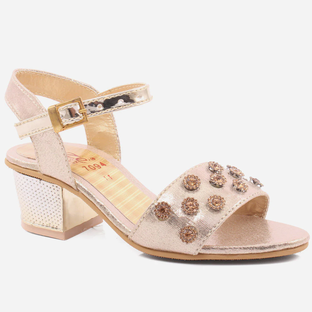 Girls "Ruby"Party Fasten Strap Sandals