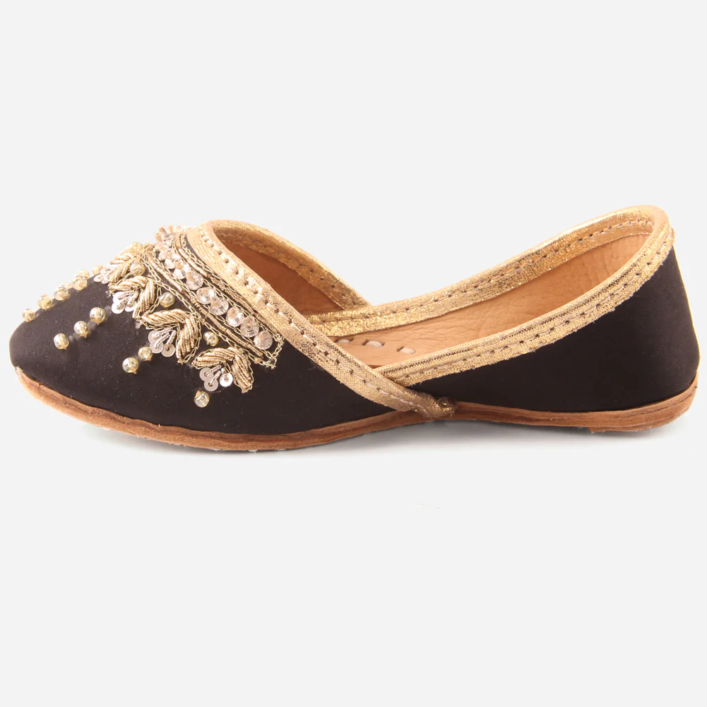 Girls "SAFIA" Embellished Indian Khussa - Image 3