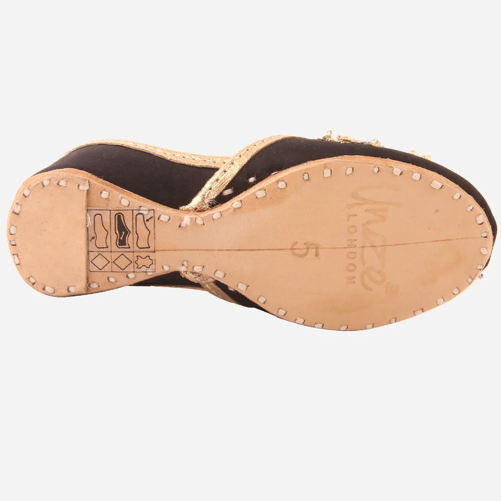 Girls "SAFIA" Embellished Indian Khussa - Image 5