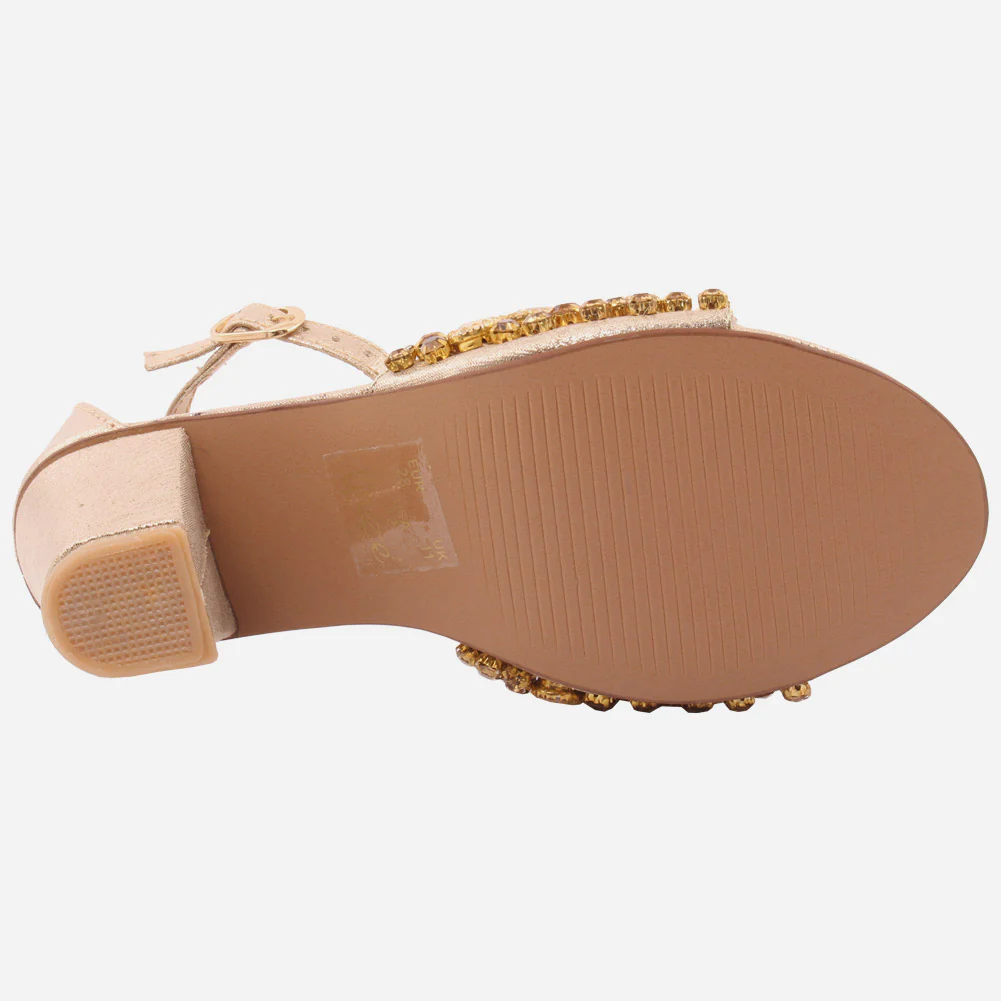 Girls "SAGE" Heel Sandals - Image 5