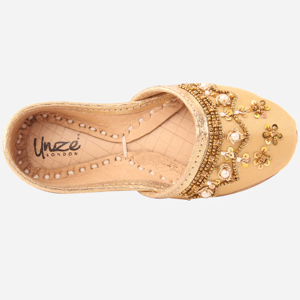 Girls"FARA" Embellished Indian Khussa - Image 4