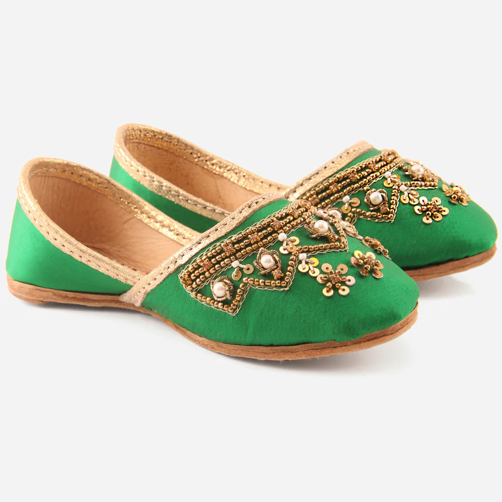 Girls"FARA" Embellished Indian Khussa - Image 2