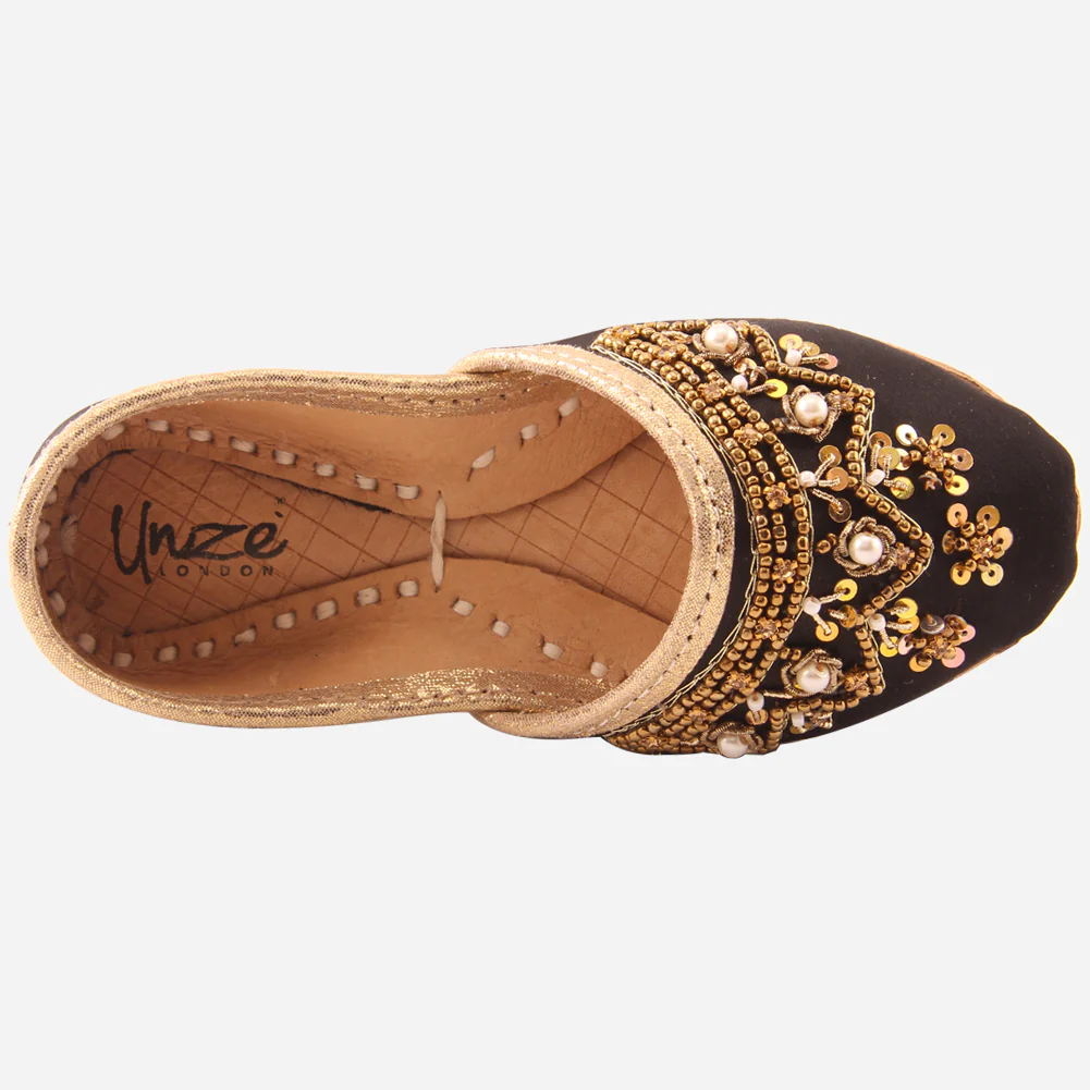 Girls"FARA" Embellished Indian Khussa - Image 4