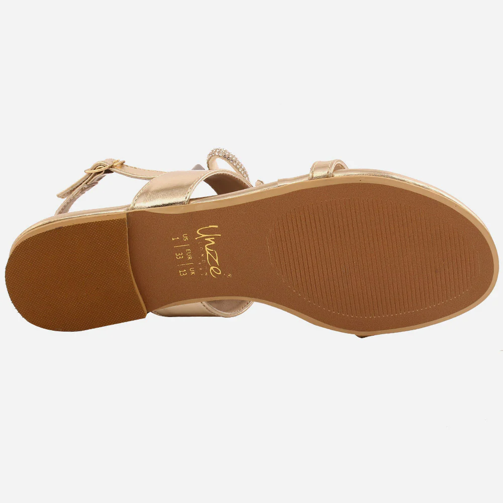 Girls"RHETT" Flat Sandals - Image 5