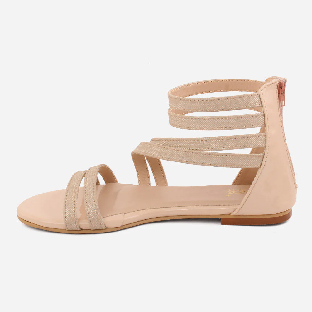 Girls"RHETT" Flat Sandals - Image 3