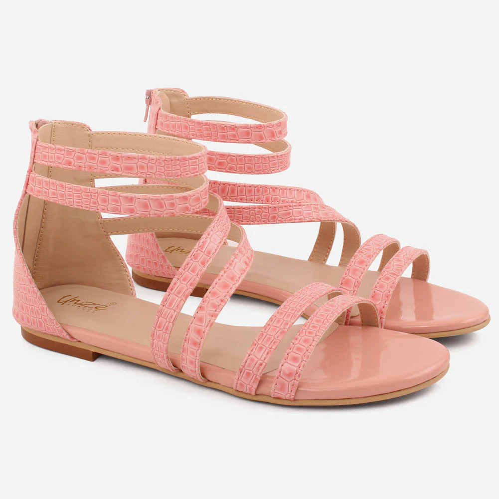 Girls"RHETT" Flat Sandals - Image 2