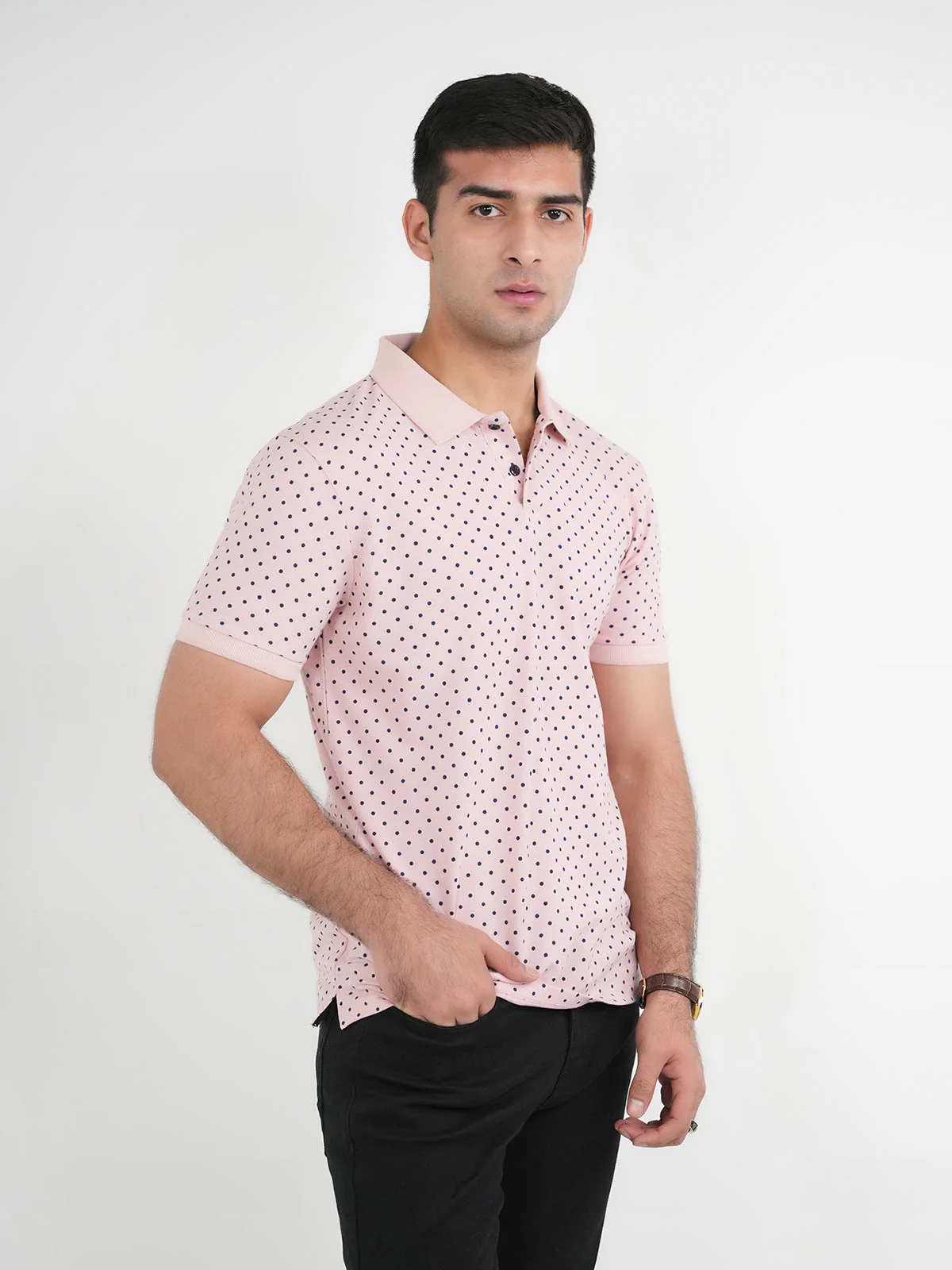 "HATEM" Stylish Slim Fit Polo Shirt - Image 3