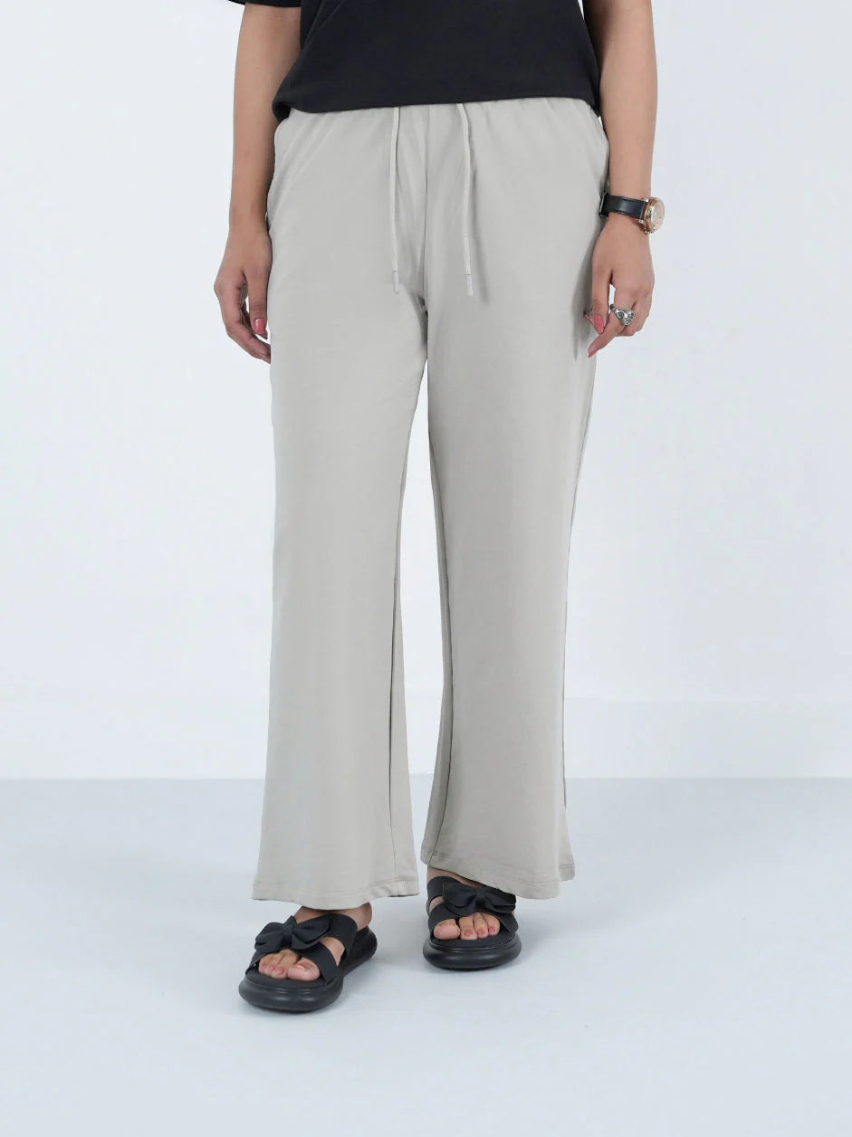 "HOLDEN" Basic Wide leg Knit Trouser