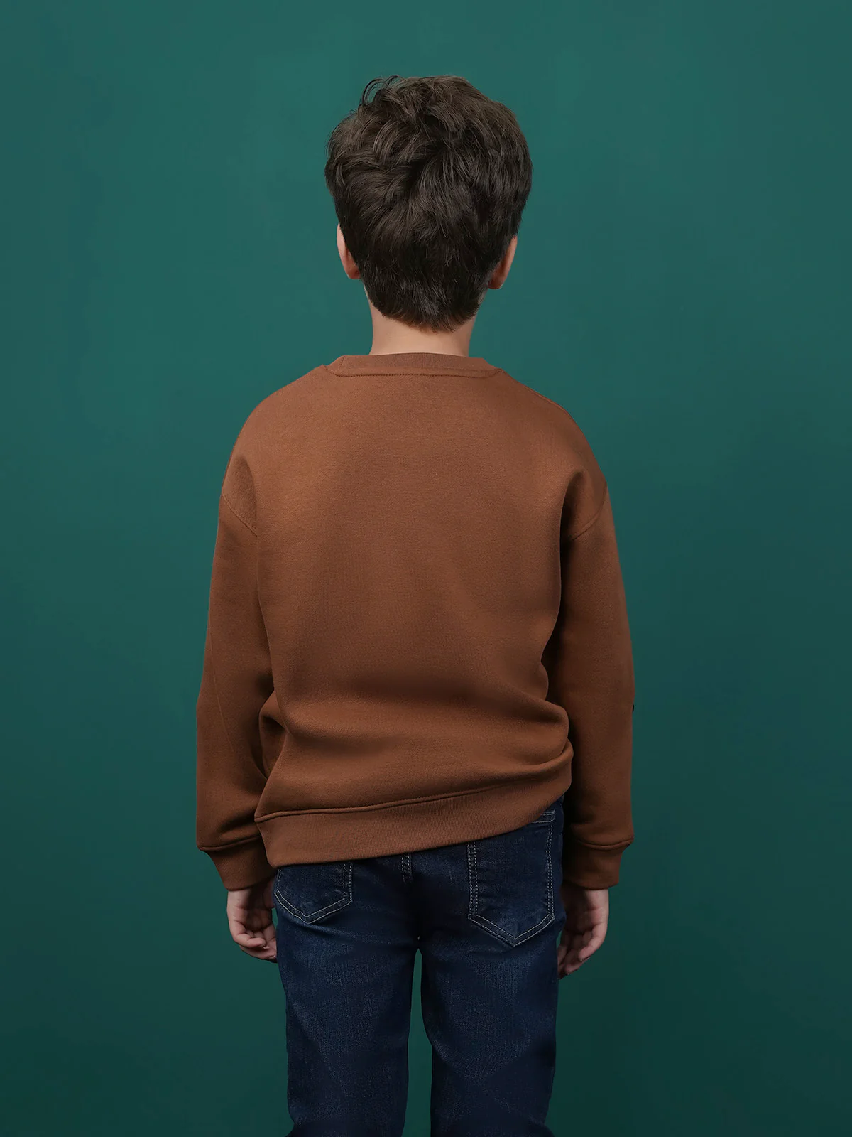 "INGRAM" Comfort Cut & Sew Fleece Sweatshirt - Image 5