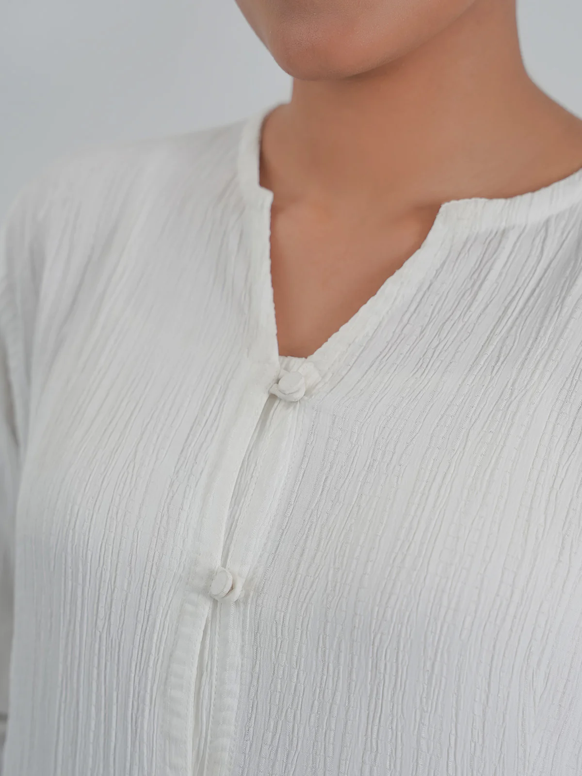 "JENNA" Regular Fit Cotton Dress - Image 7