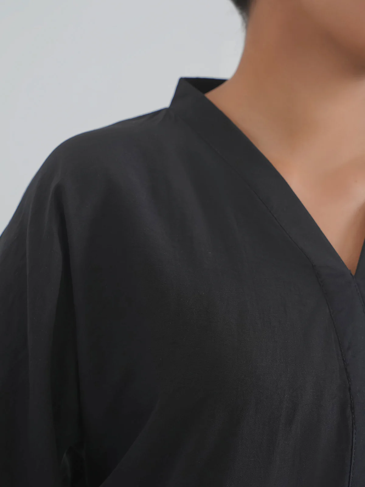 "JULIA" Textured Regular Top Cotton - Image 3