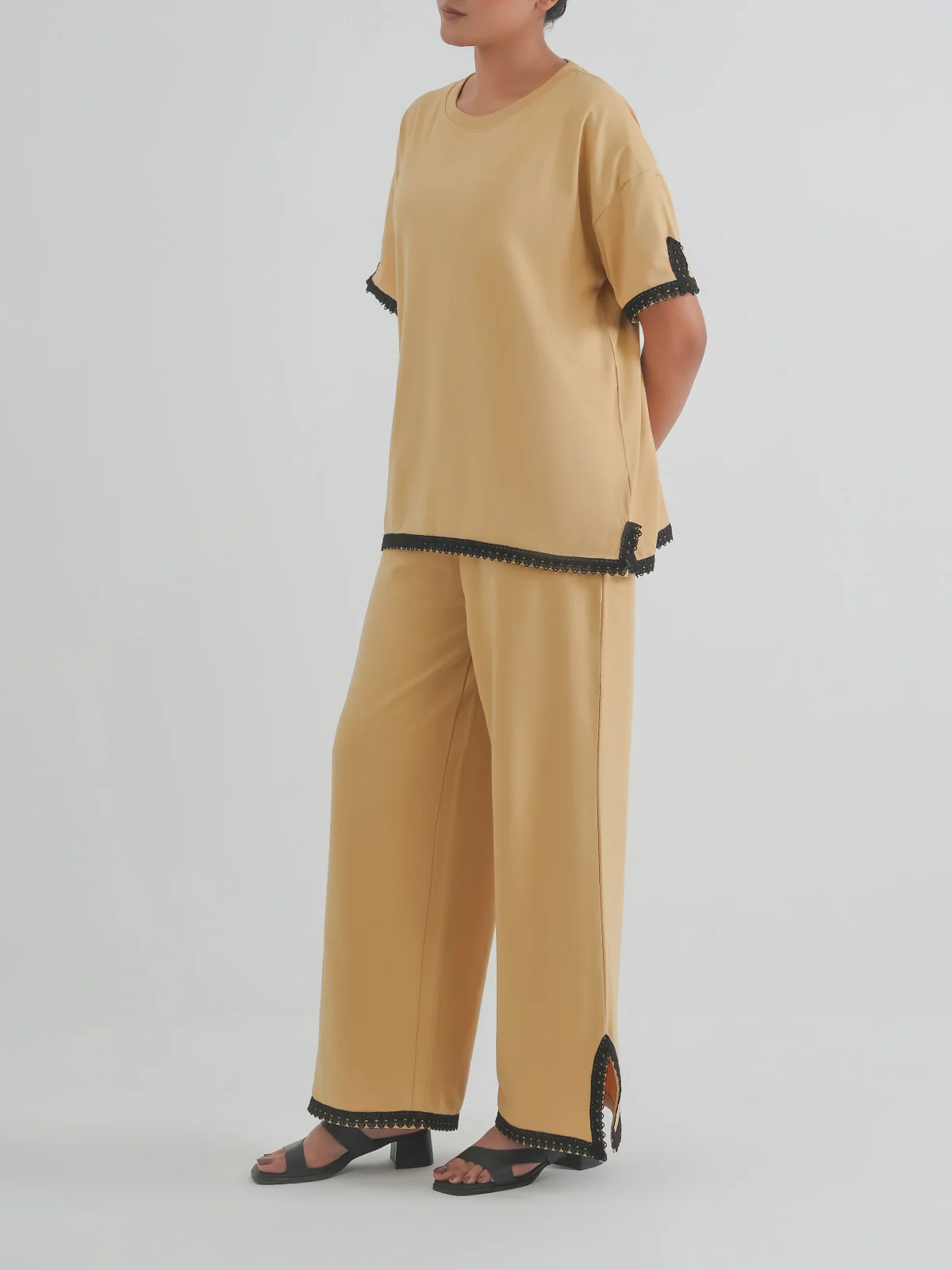 "KAHINA" Drop Shoulder Co Ord Set - Image 2