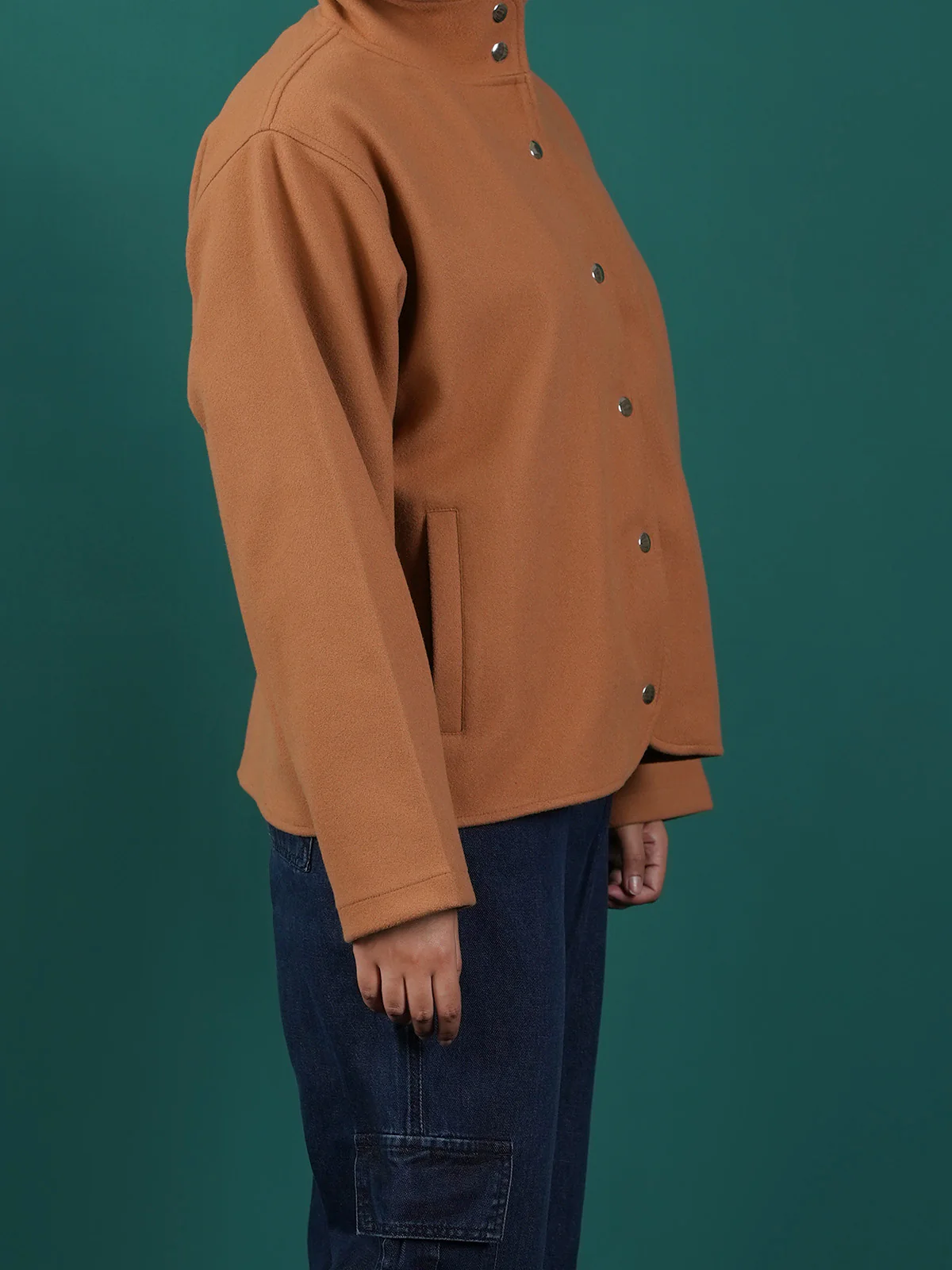 "KINXEI" Comfort Woolen Fleece Jacket - Image 3