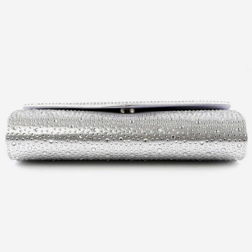 Ladies Evening Clutch Bag Wedding Handbag Prom Purse Sparkly Bridal Party Bags Diamante Birthday Gifts for Her - Image 2