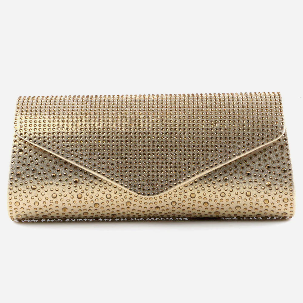 Ladies Evening Clutch Bag Wedding Handbag Prom Purse Sparkly Bridal Party Bags Diamante Birthday Gifts for Her - Image 3