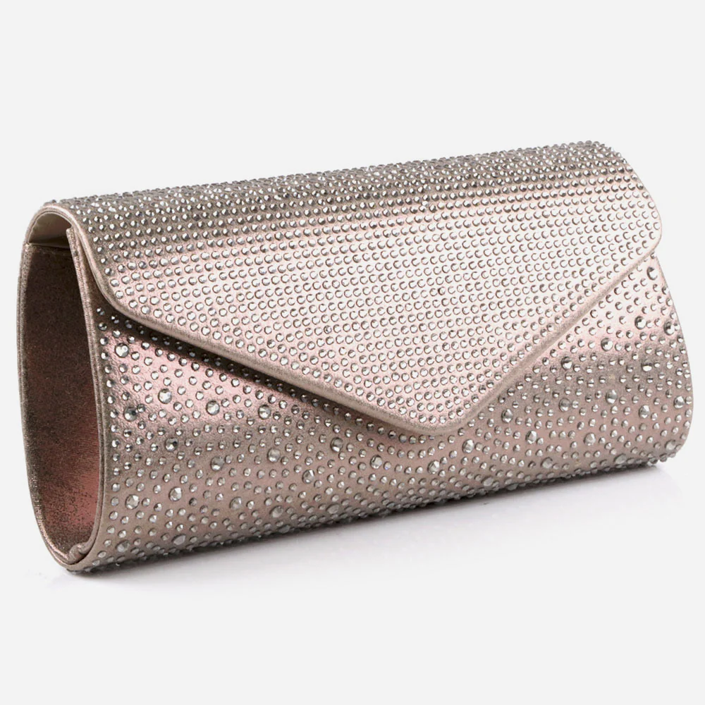 Ladies Evening Clutch Bag Wedding Handbag Prom Purse Sparkly Bridal Party Bags Diamante Birthday Gifts for Her