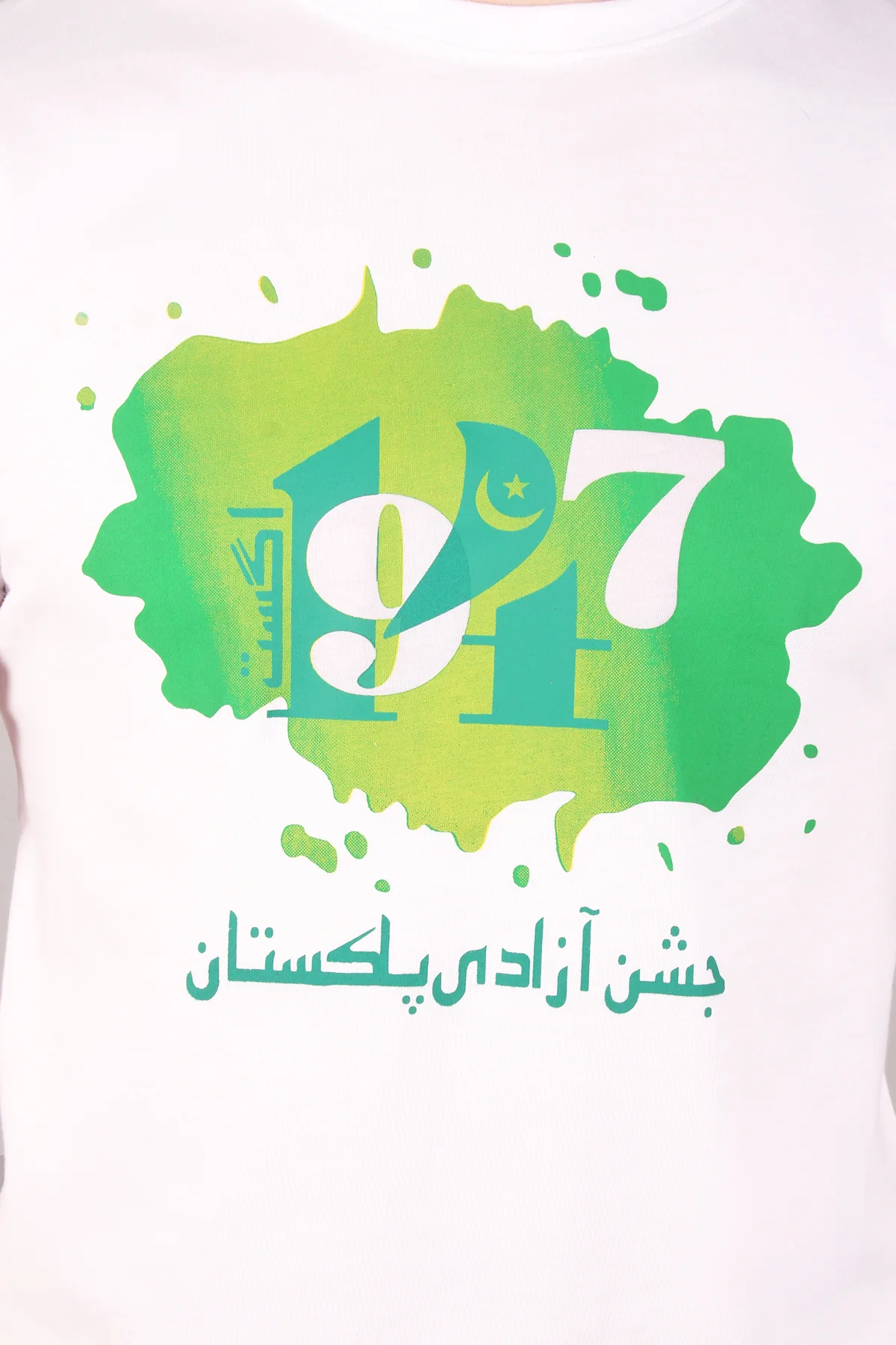 "LEKEY" Classic Crew Neck Pakistan Graphic T-Shirt - Image 4
