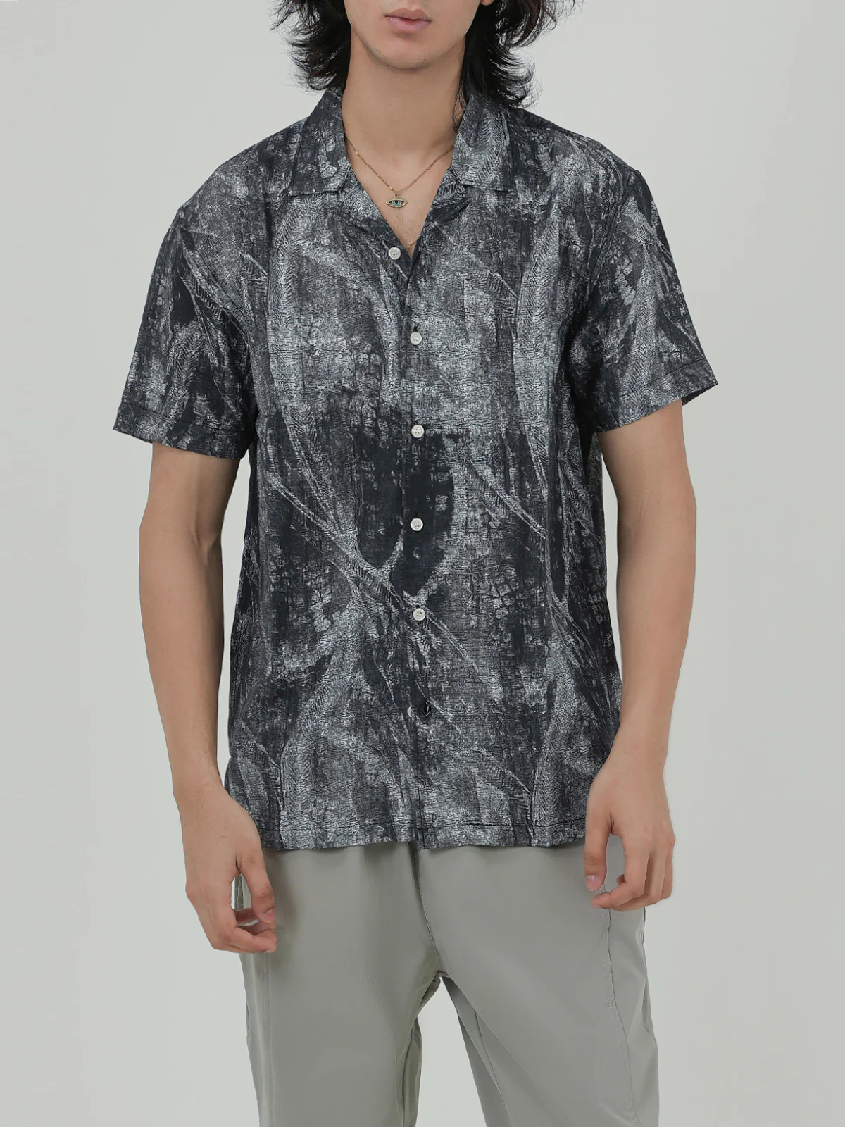 "LIANG" Printed Regular Fit Casual Shirt