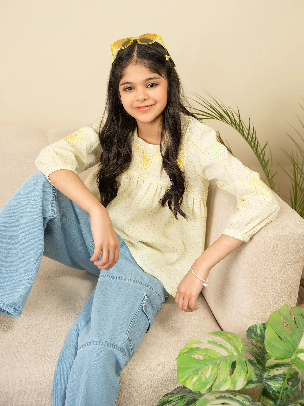 "MARIE" Cargo Fit Denim Jeans - Image 4