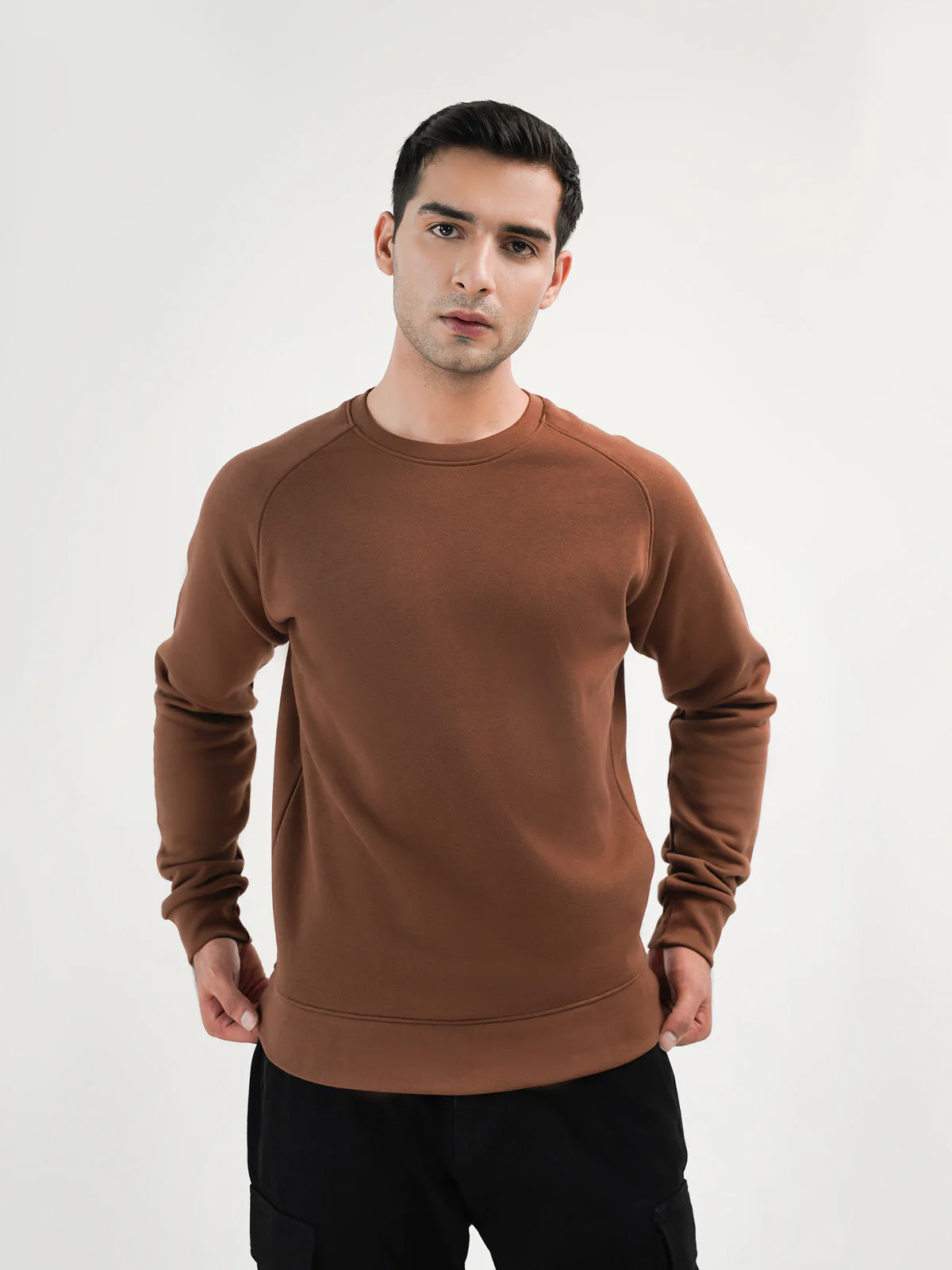 "MARISOL" Casual Crew Neck Sweatshirt - Image 2
