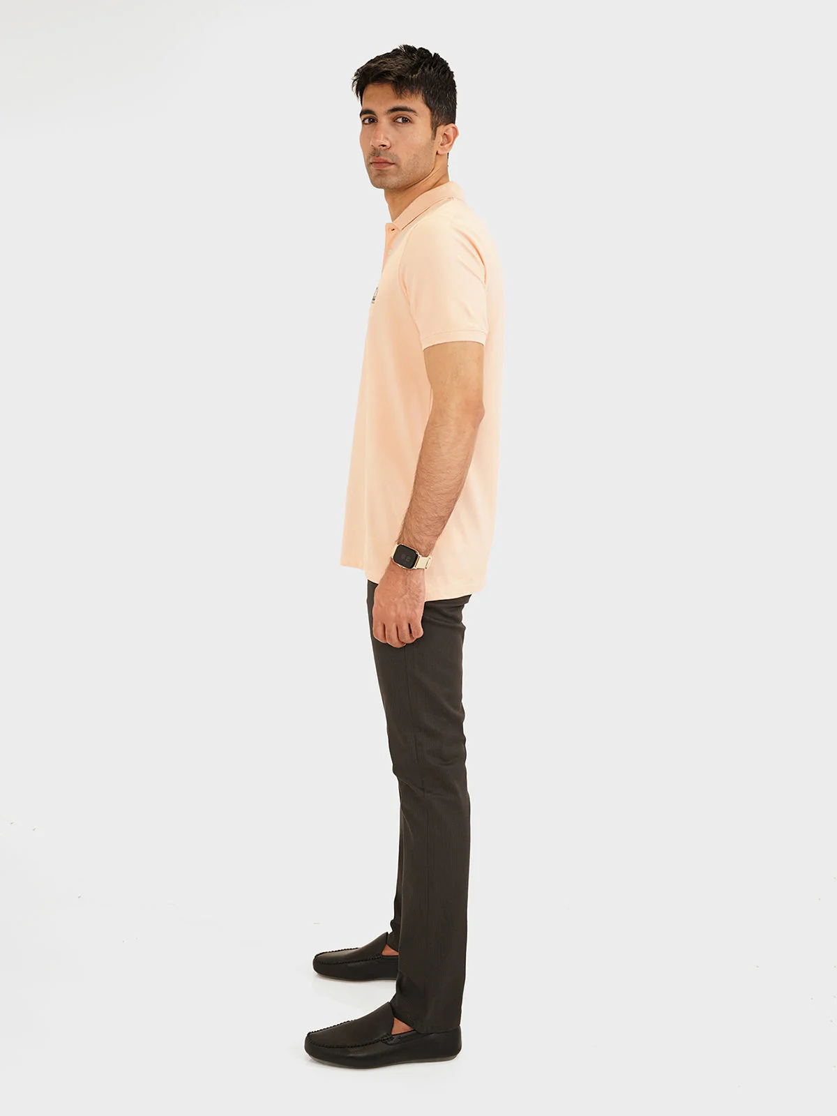 "MELKER" Summer Slim Fit Polo Shirt - Image 2