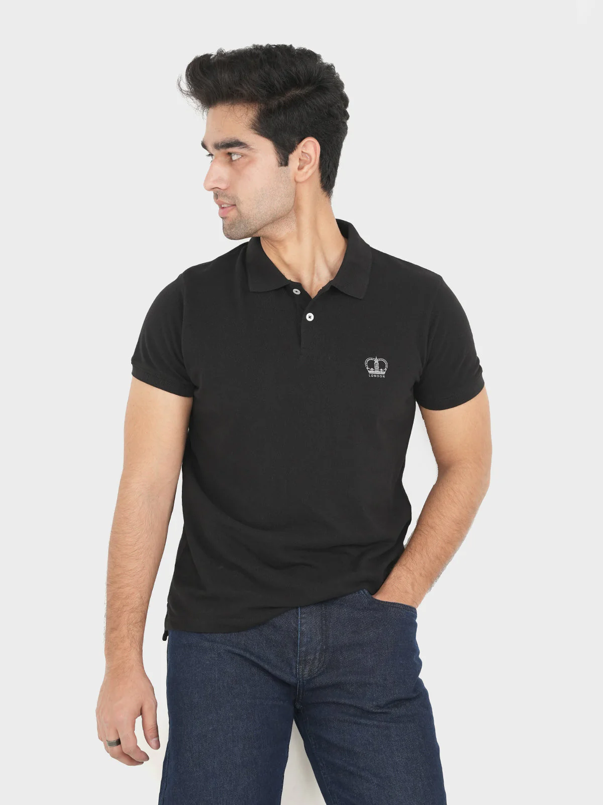 "MELKER" Summer Regular Fit Polo Shirt - Image 3
