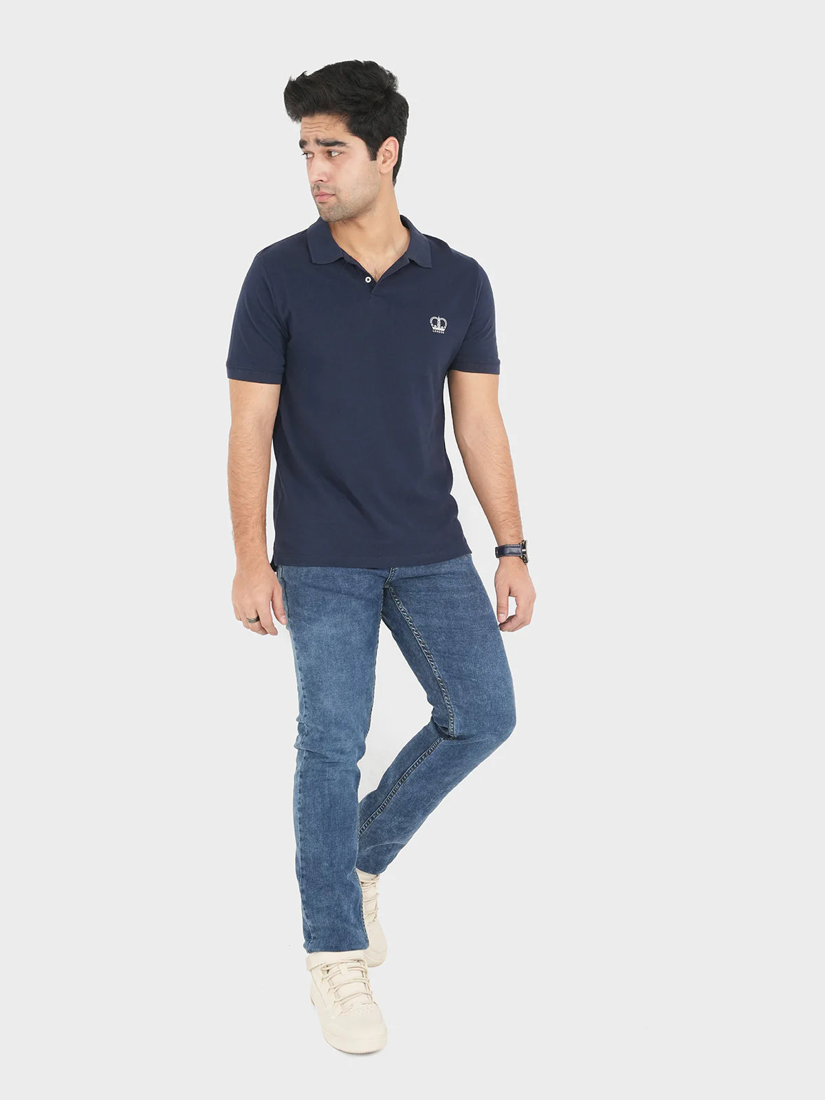 "MELKER" Summer Slim Fit Polo Shirt