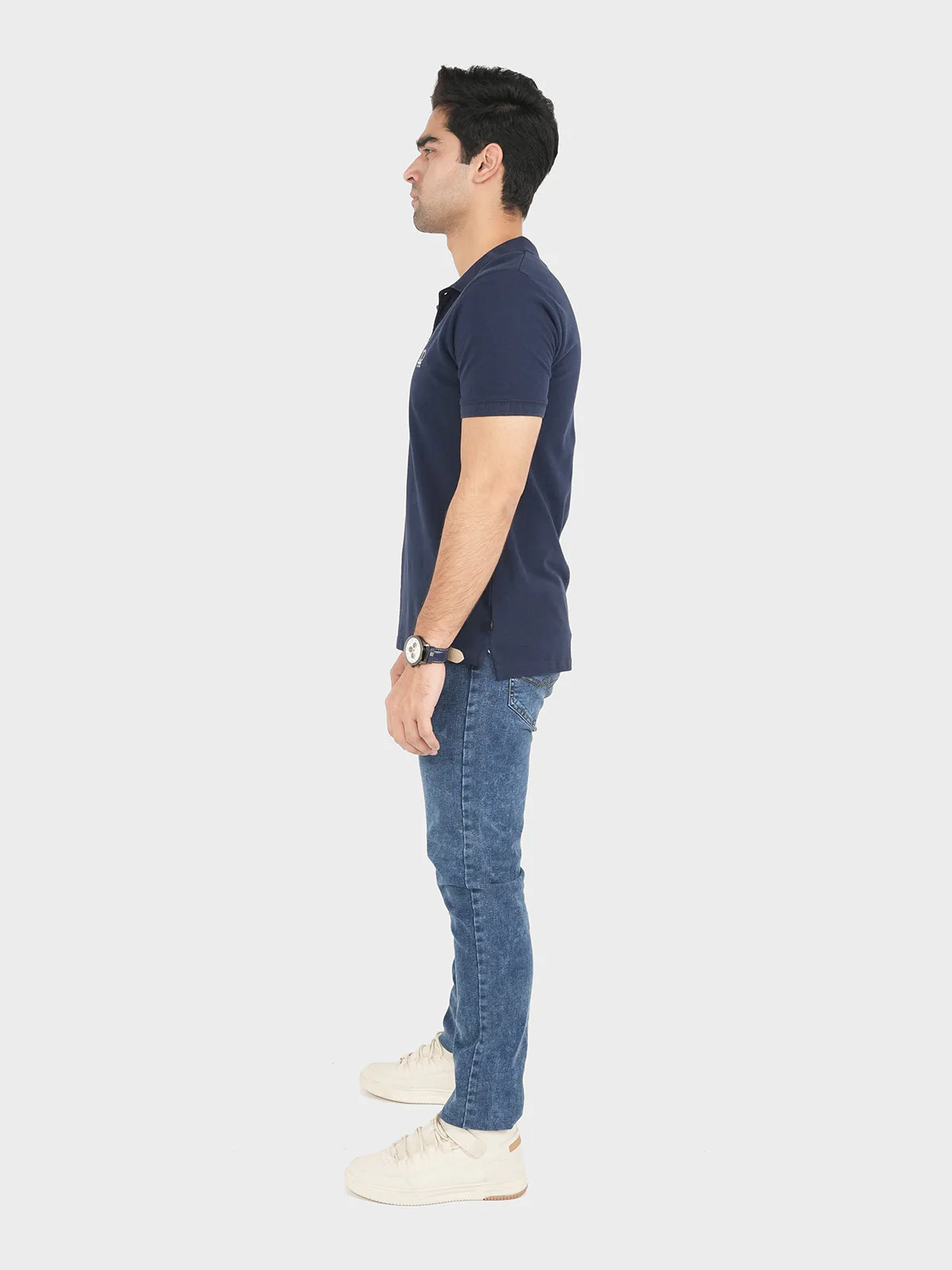 "MELKER" Summer Slim Fit Polo Shirt - Image 2