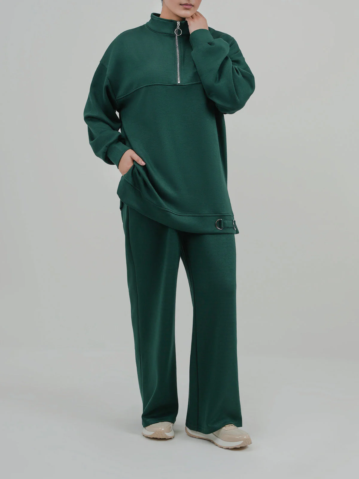 "MELODY" Regular Fit Fleece Co-Ord Set