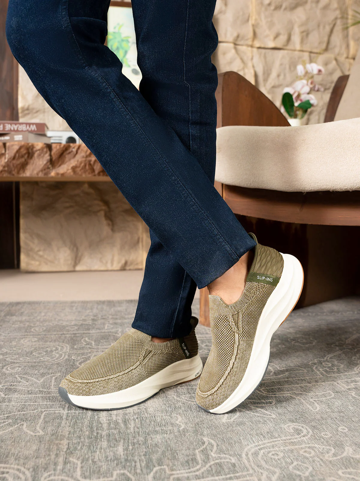 Men "AAVIER" Durable Slip On Trainers