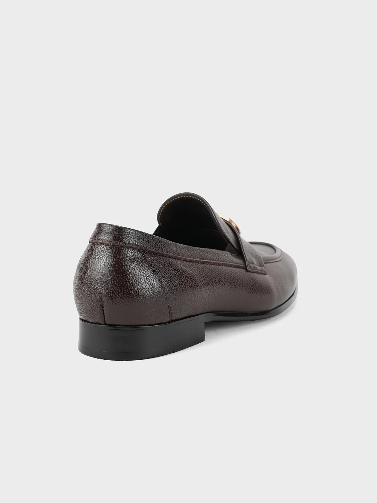 Men "ACIANO" Slip On Leather Formal Shoes - Image 5