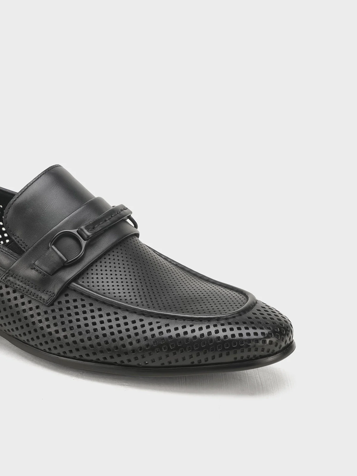 Men "ADDAX" Classic Premium Leather Formals Shoes - Image 7