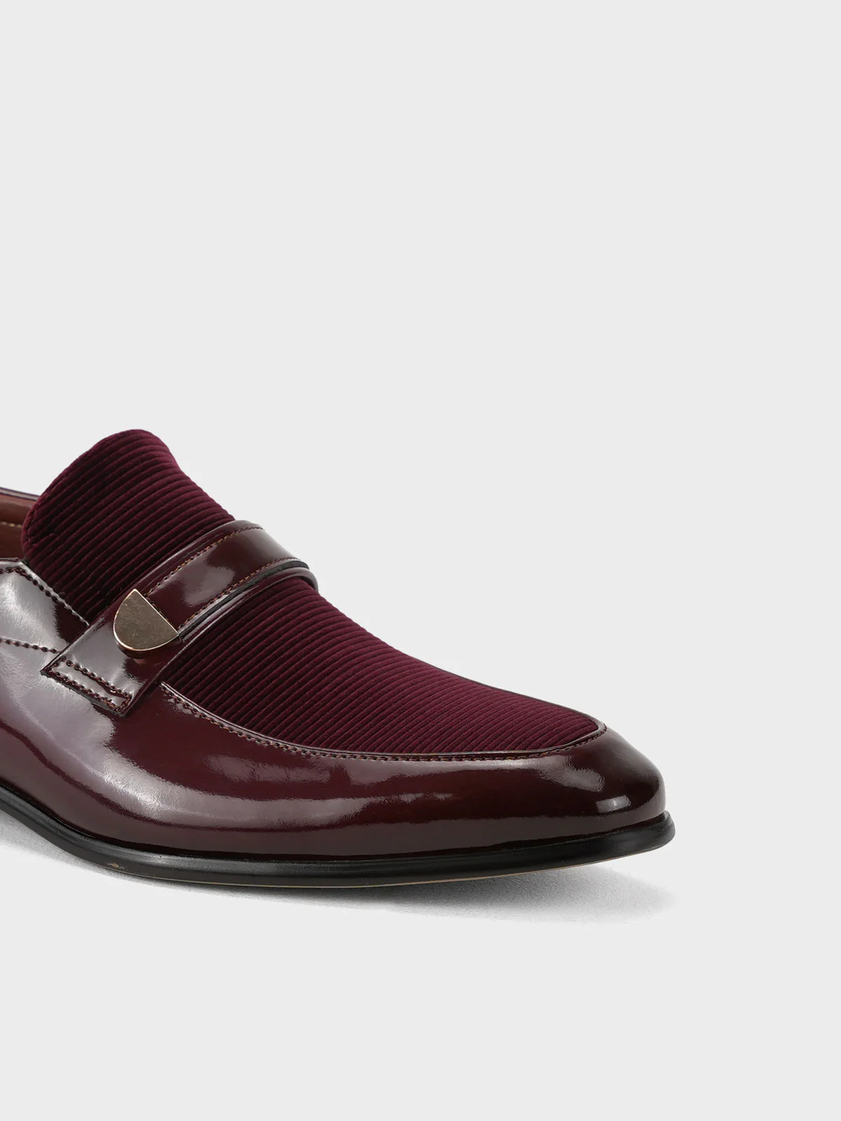 Men "ADELINA" Classic Leather Formal Shoes - Image 6
