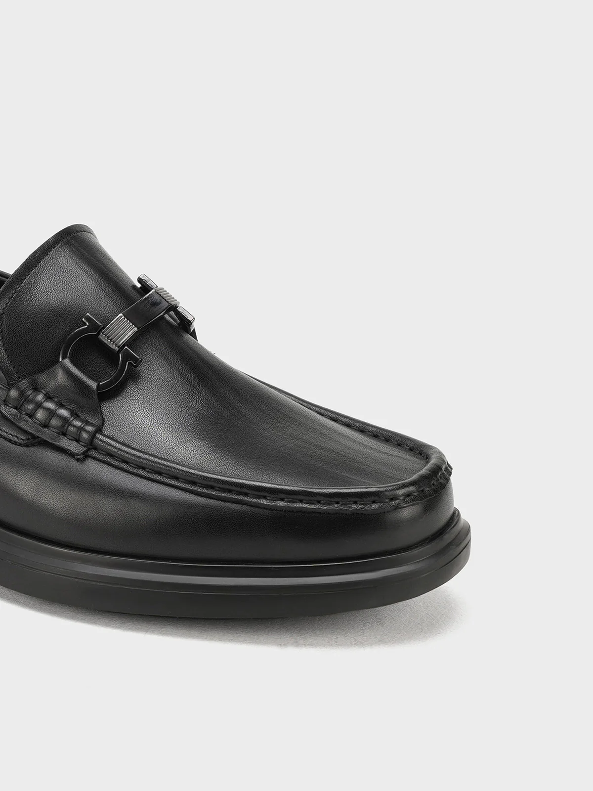 Men "AIGUO" Slip On Leather Loafer Shoes - Image 7