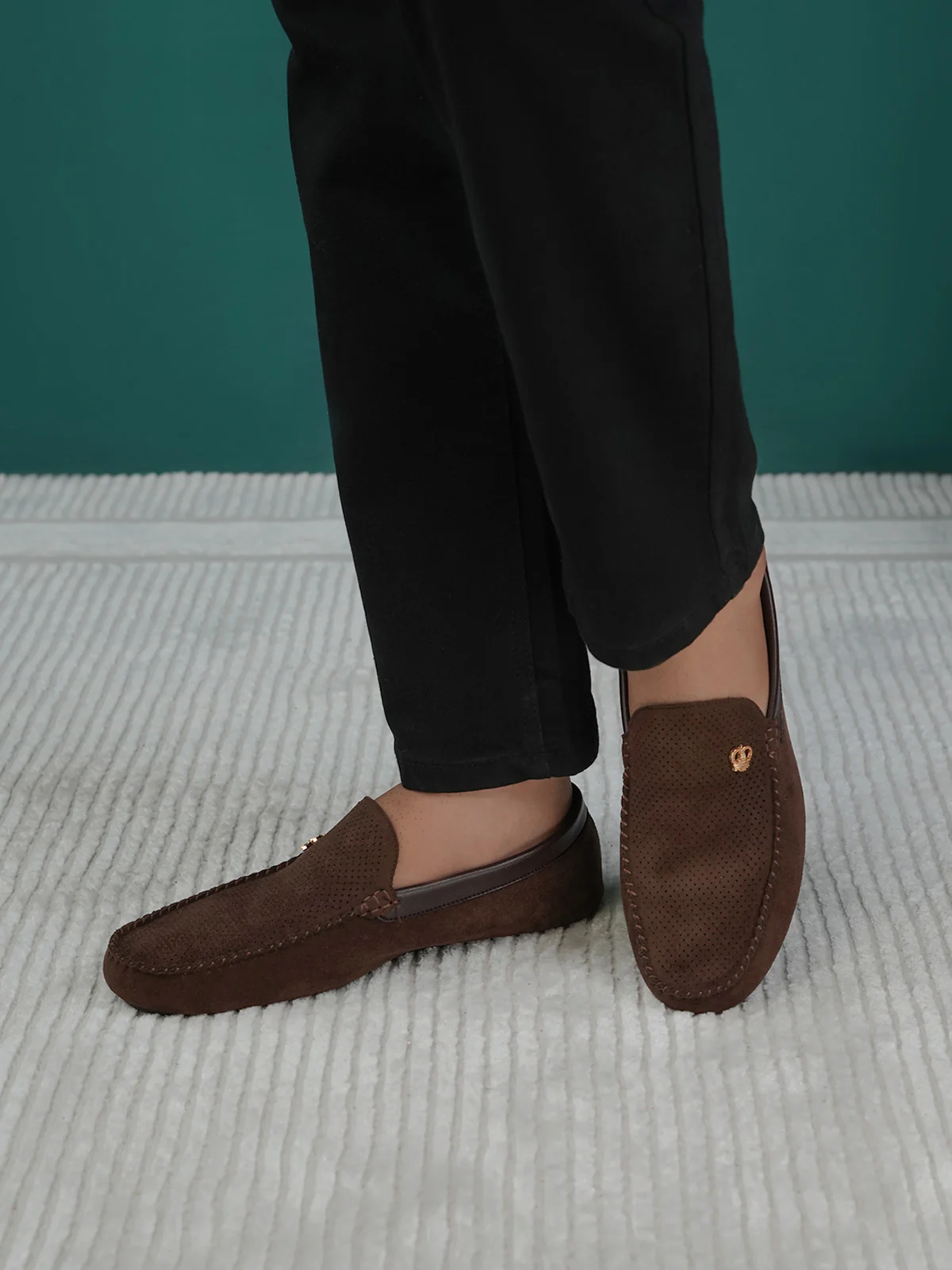 Men "ALCUIN" Unique Design Moccasins