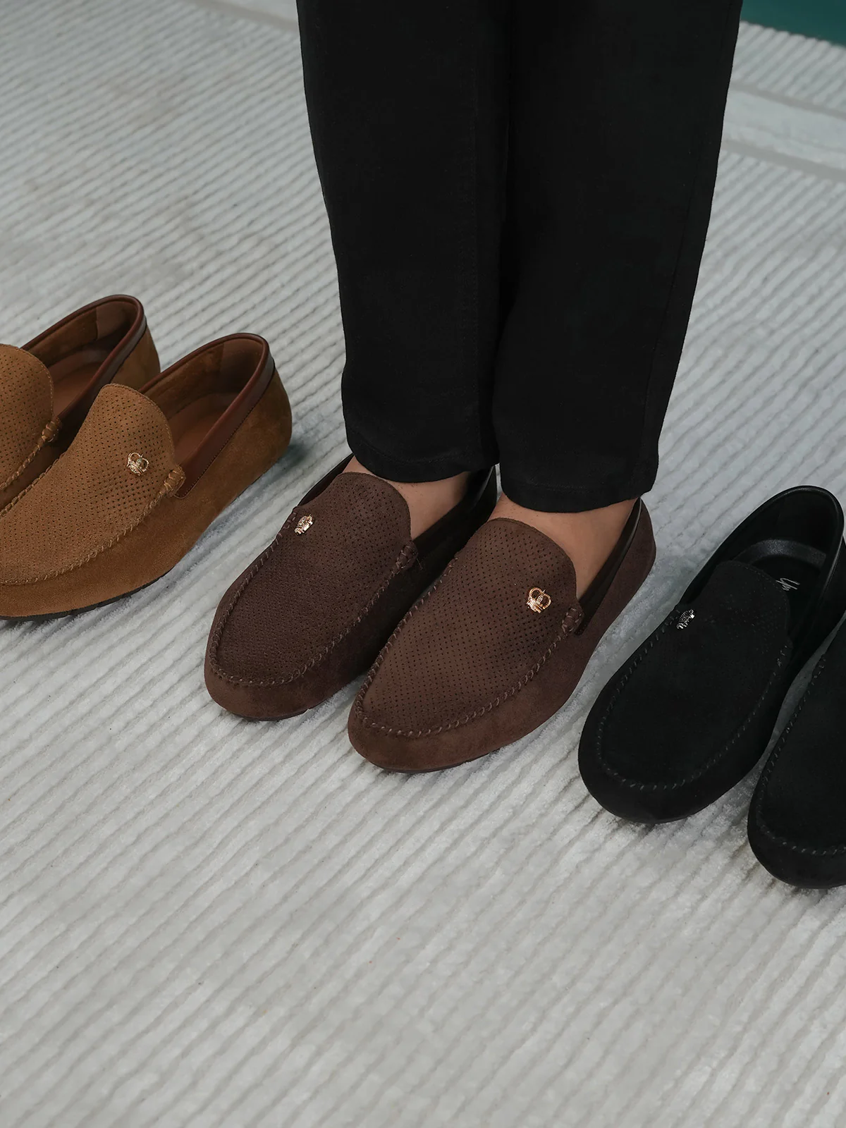 Men "ALCUIN" Unique Design Moccasins - Image 6