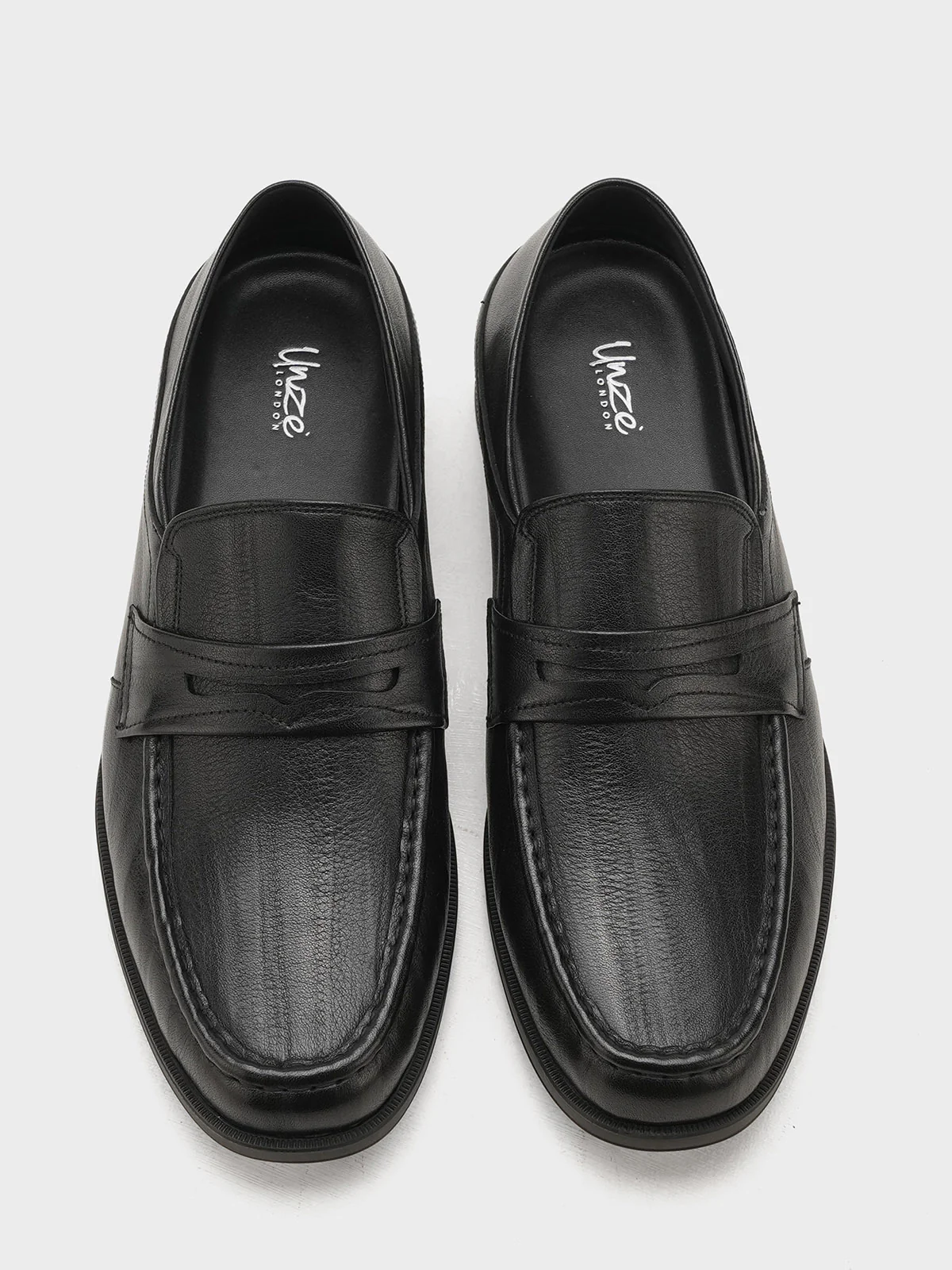 Men "ALENA" Durable Leather Formal Shoes - Image 9