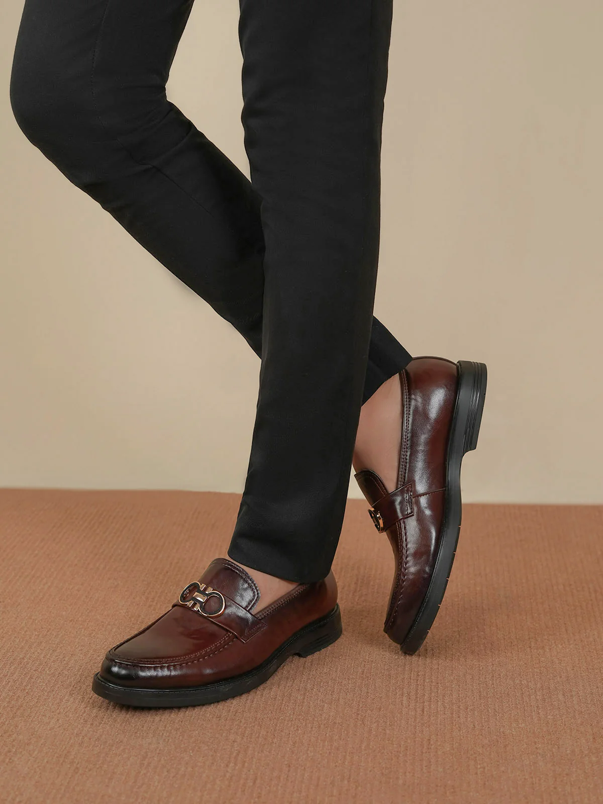 Men "ALUXIO" Casual Slip On Leather Shoes