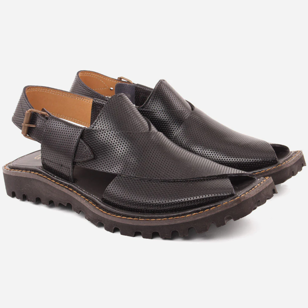 Men" ARMIN" Ankle Strap Rubber Sole Sandals - Image 2
