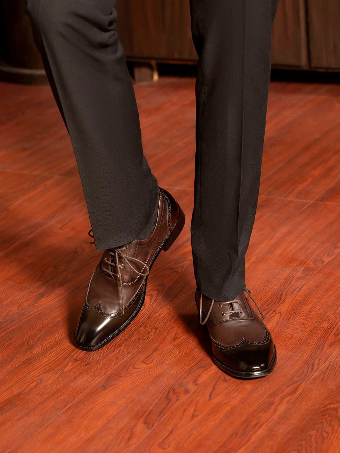 Men "BRUNO" Elegant Leather Formal Shoes