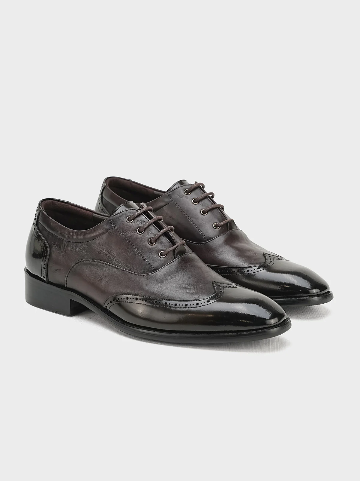 Men "BRUNO" Elegant Leather Formal Shoes - Image 4