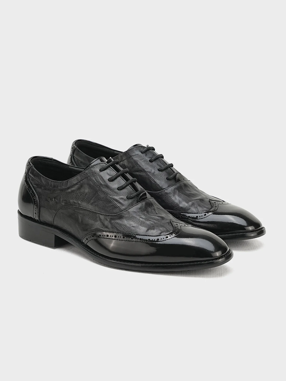Men "BRUNO" Elegant Leather Formal Shoes - Image 2
