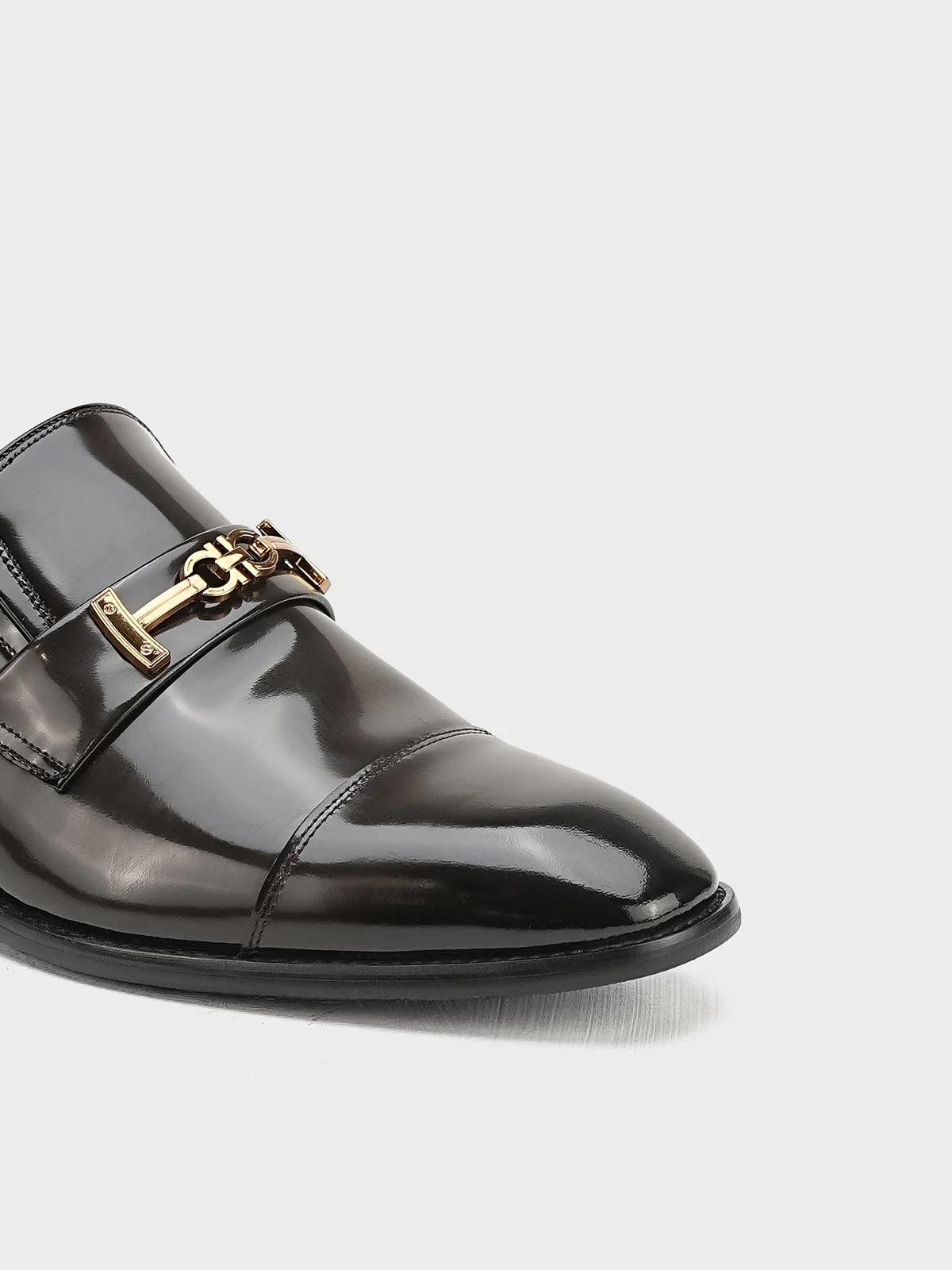 Men "BRYAN" Convenience Leather Formals - Image 7